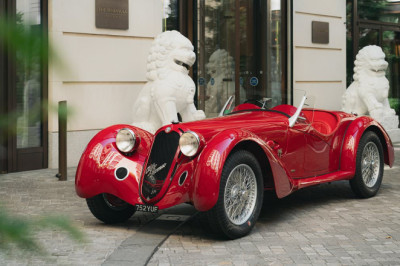 Stunning pre-war Alfa Romeo supercar - one of just 38 ever made - is put up for auction for £5.5million