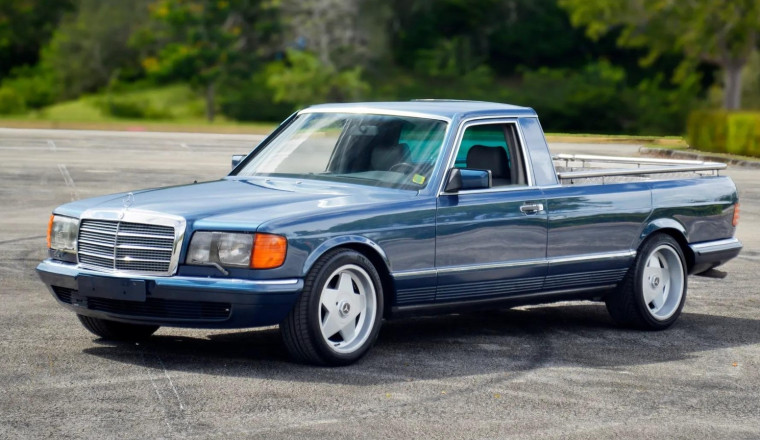 This Mercedes Pickup Conversion Is Perfect For Everything From The Barn To The 'Bahn