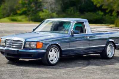 This Mercedes Pickup Conversion Is Perfect For Everything From The Barn To The 'Bahn