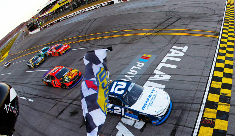 Austin Hill comments on flipping the bird to NASCAR fan (Photo)