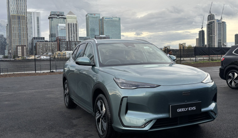 Geely to launch 10 cars in UK by 2030, starting with £32k EX5