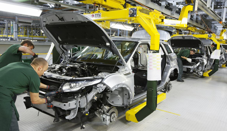 Car production plunged in September as the UK's motor manufacturing sector reeled from Jaguar Land Rover's cyber attack shutdown