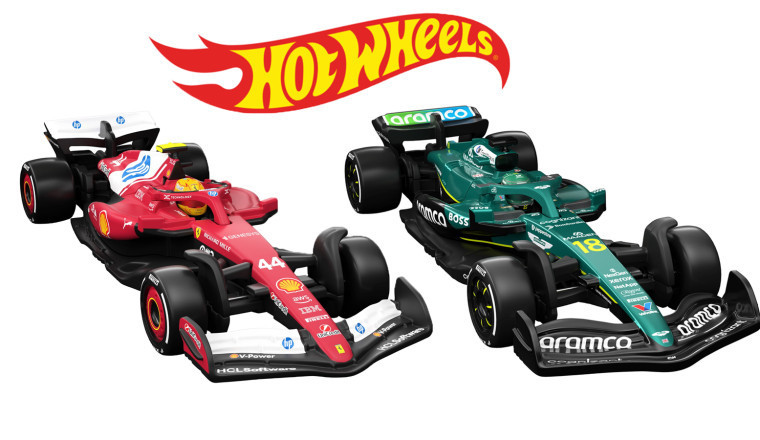 Ferrari And Aston Martin F1 Hot Wheels Are Finally On The Grid