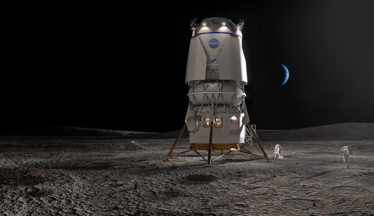 NASA Will Re-Open Contract For Moon Lander As Starship Falls Behind Schedule