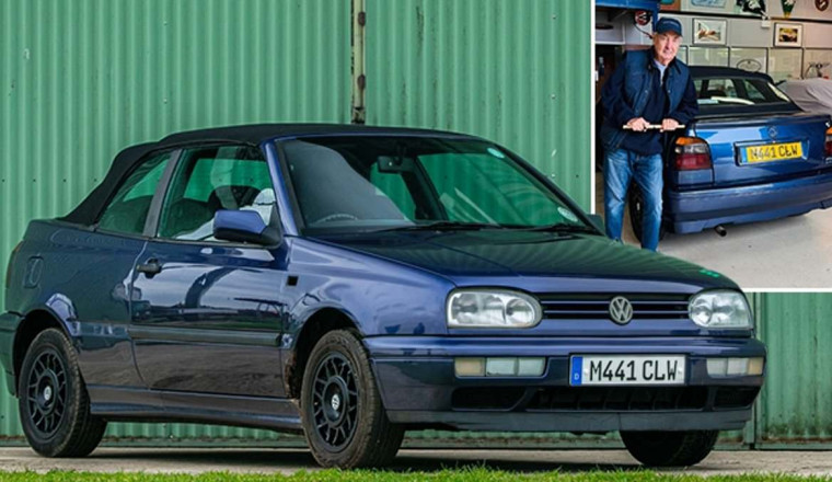Nick Mason is selling his rare Pink Floyd Edition VW Golf Cabriolet at auction to raise money for charity