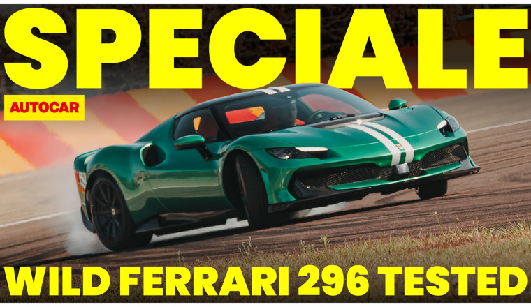 WATCH: We drive the wild new Ferrari 296 Speciale