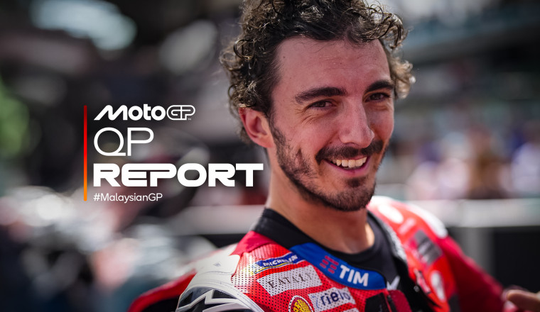 Bagnaia back with a bang for Sepang pole