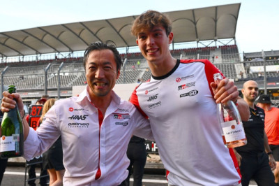 Bearman celebrates Haas' best result since 2018