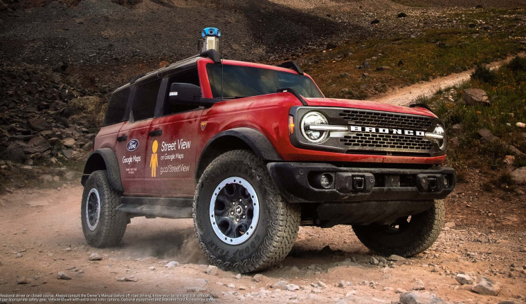 Ford Bronco Helps Bring TransAmerica Trail to Google Street View