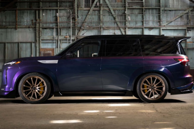 Infiniti Shoved a 1,000-HP GT-R Engine Into a QX80 SUV