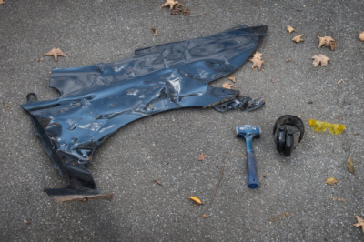 Smashing Steel As Stress Relief: Here’s a Great Use for Old Car Parts