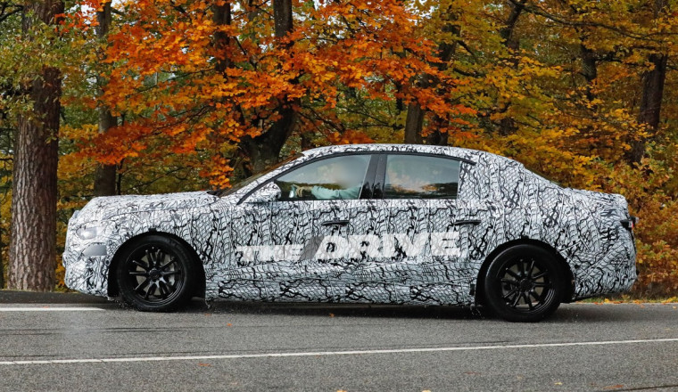 The Blob Is Dead: Electric Mercedes-Benz E-Class Actually Looks Like a Sedan in New Spy Shots