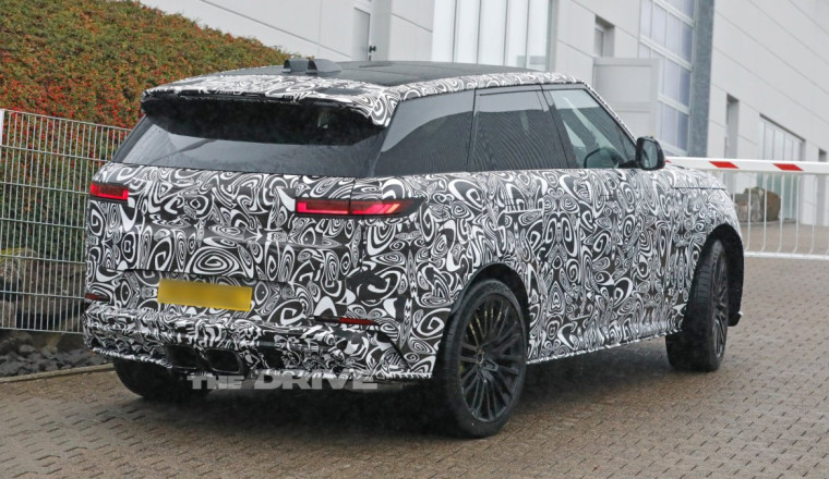 2027 Range Rover Sport SV Gets Porsche-Like Center Exhaust: Spy Shots