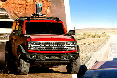 A Ford Bronco Just Took Google Street View Where No Camera Had Gone Before