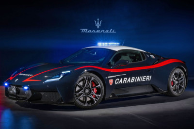 Carabinieri's first-ever Maserati is an MCPura