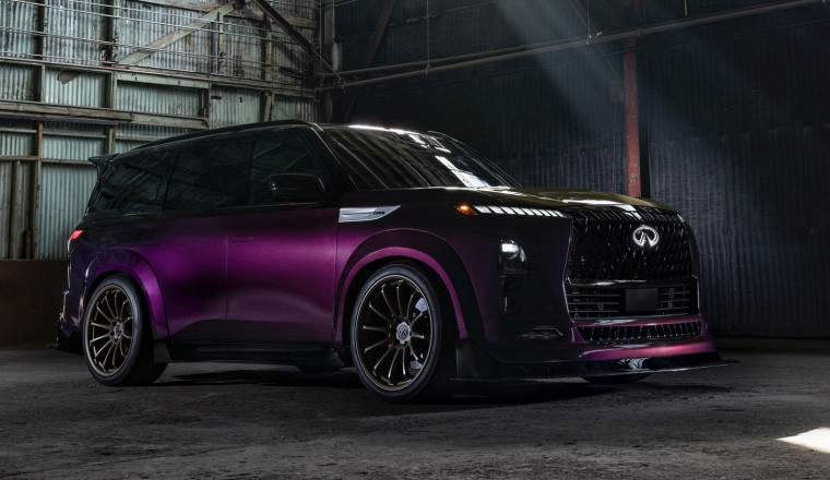Massive Infiniti QX80 R-Spec Gets 1000bhp Nissan GT-R Power