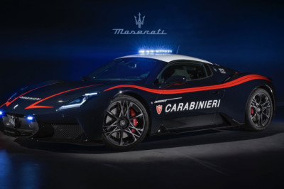 The Maserati MCPura Is Italy’s Latest Incredible Police Car