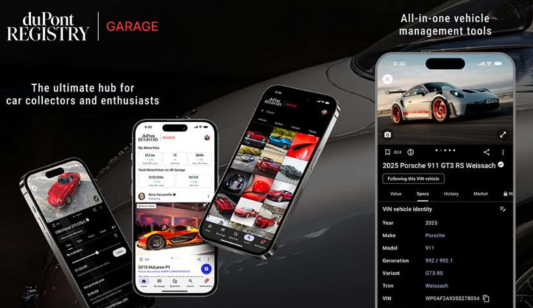 duPont Registry Group Launches duPont Registry Garage