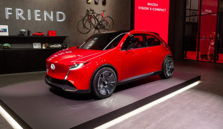 Mazda’s New Tiny Hatchback Concept Just Wants to Be Your Friend