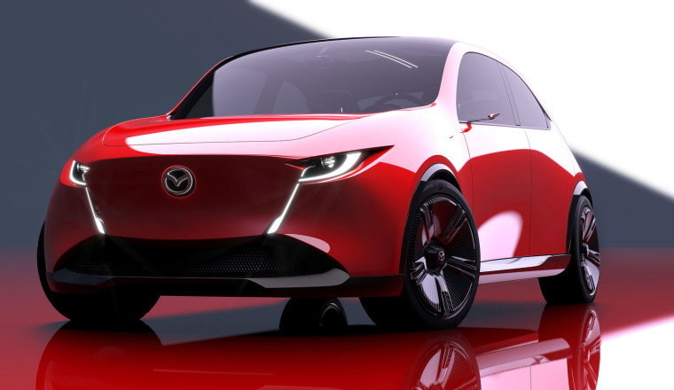 The Mazda Vision X-Compact Is A Reborn 2 That Wants To Talk To You
