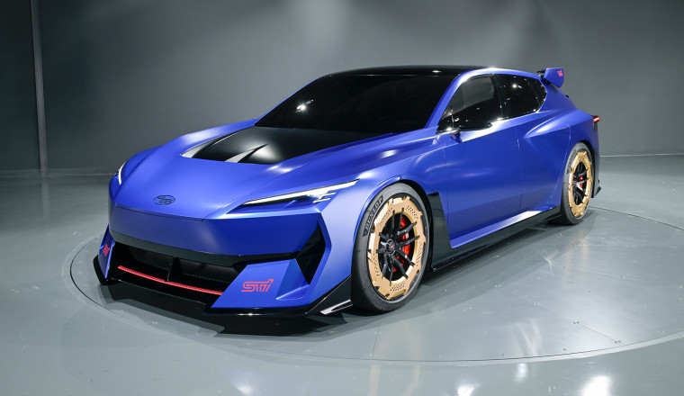 This Is How An Electric Subaru WRX STI Could Look