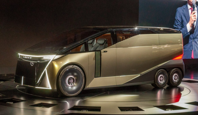This Is Why Lexus Thinks It’s Time for Six-Wheeled Vans