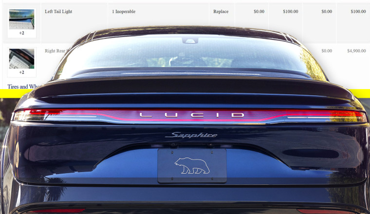 $4,900 For A Taillight? Lucid’s Ridiculous Lease Charges Are Scaring Off Buyers