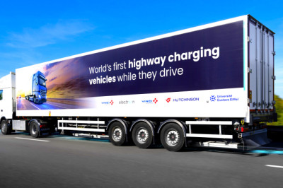 This Highway Wirelessly Charges Your EV At Tesla Supercharger Speeds On The Move