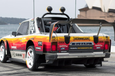 Gymkhana’s 1978 Subaru Brat With 9,500-RPM Redline and Active Aero Is One Super Ute