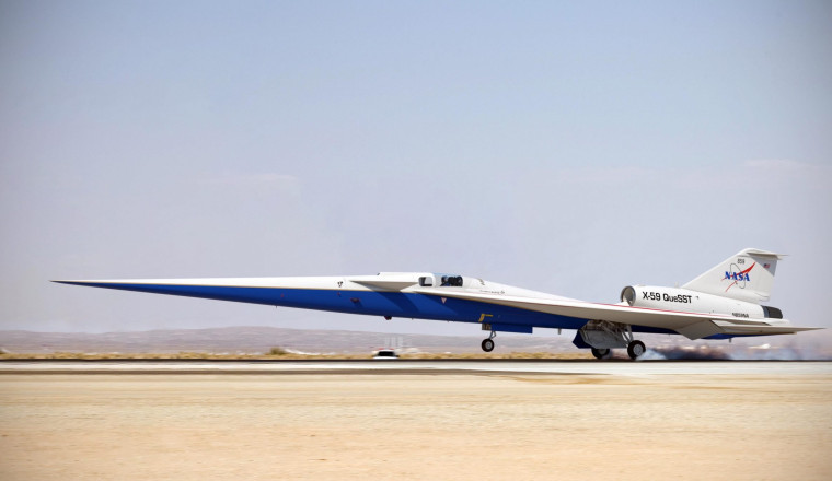 NASA's X-59 QueSST: Quiet Supersonic Flight Takes Off