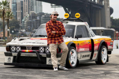 Travis Pastrana's New Gymkhana Car Is a 'Completely Unhinged' Subaru Brat