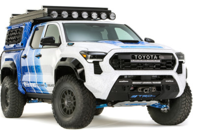 You Can Shower With Your Truck's Pee (If You Drive Toyota's Hydrogen-Powered Overland Tacoma SEMA Concept)