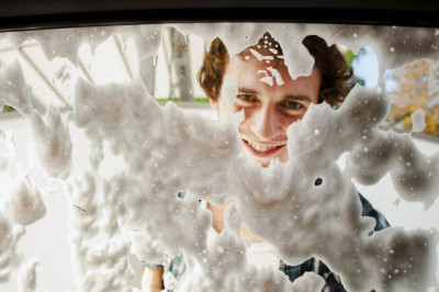 Drivers told to put shaving cream on car windscreens in November