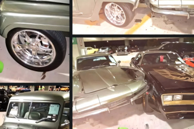 Mecum Auction Turns Into Demolition Derby After Driver’s Foot Reportedly Slipped