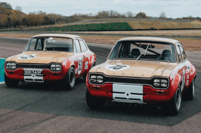 You can drive this reborn Ford Escort race car at Thruxton circuit