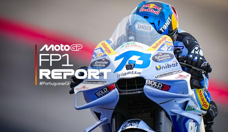 Alex Marquez tops FP1 at Portimao with Bezzecchi and Miller early contenders