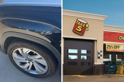 'Car Could Have Caught on Fire:' Texas Man Gets Take 5 Oil Change. Then He Finds Something Unexpected Inside His Tire
