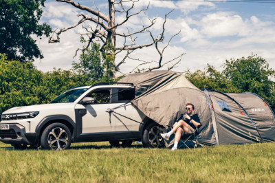 Glastonbury glamping has nothing on my Duster