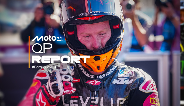 Kelso blasts to Portimao pole in Moto3™