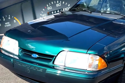 Someone Paid New Porsche 911 Money For A 1992 Mustang Still Wrapped In Plastic