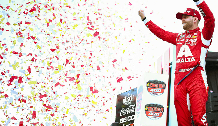 Austin Dillon drags William Byron to meet Sydney Sweeney (Video)