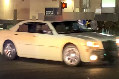 Dodgers Celebration Spirals As Police Hunt Down Street Takeover Cars