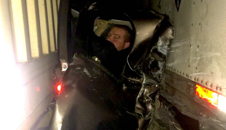 Miraculous Survival: Kaleb Whitby’s Tale of Escaping a Crushing 26-Vehicle Pileup