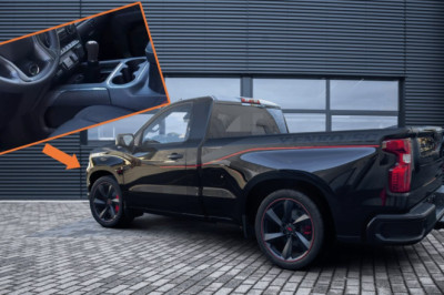 You Can Have 1,000 Horsepower With a Manual Transmission in This Silverado Street Truck