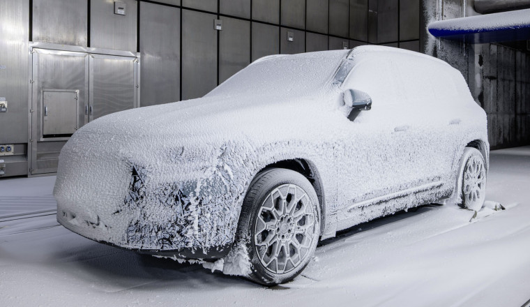 First images of new Mercedes GLB ahead of December debut