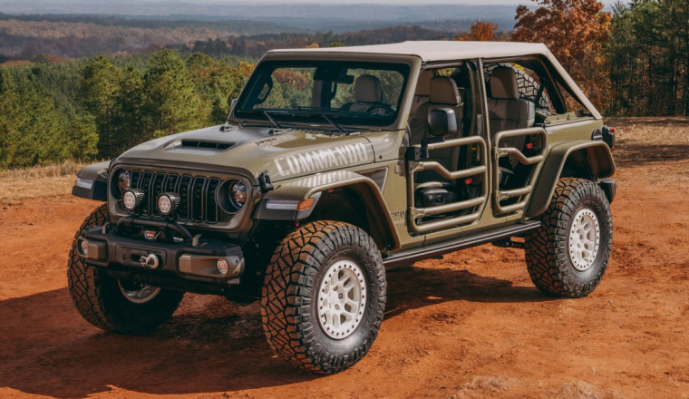 Jeep Is Selling a V8 Wrangler for $70,000 but You Have To Be a Veteran or Active Military To Buy It