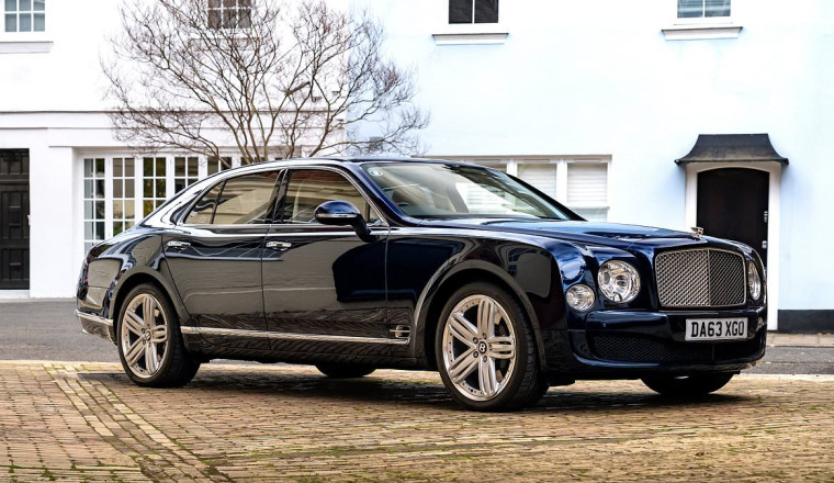 Drive like royalty! Bentley used to chauffeur King Charles is set to sell at auction for £100,000