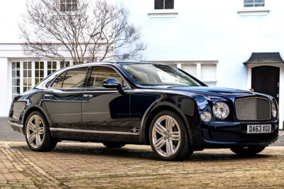 Drive like royalty! Bentley used to chauffeur King Charles is set to sell at auction for £100,000
