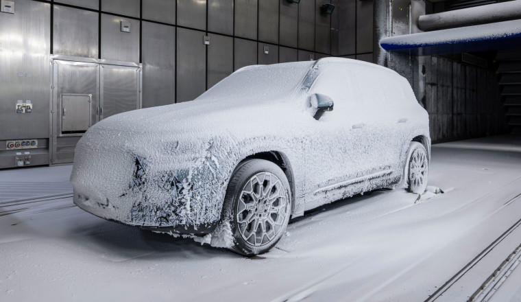 Here’s The New Mercedes GLB Hiding Under Lots Of Ice