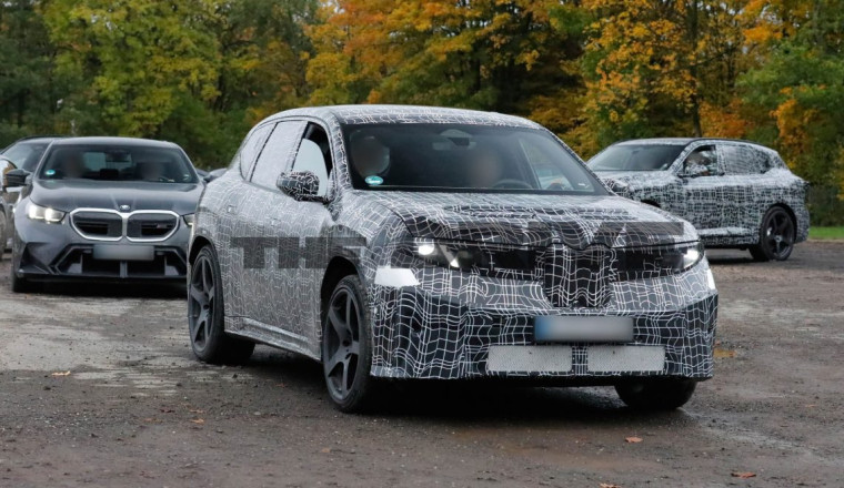 Spied: This Is BMW’s First Electric M Car